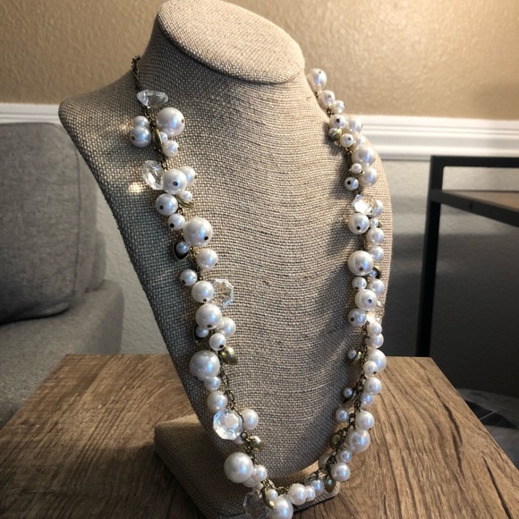 Chloe + Isabel Jewelry - Chloe + Isabel Pearl and Crystal Long Necklace